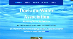 Desktop Screenshot of docktonwater.org